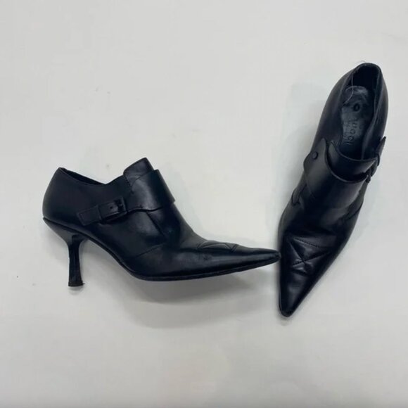 Gucci pointed toe heeled ankle booties - Picture 1 of 8